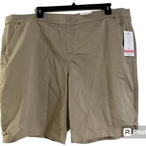 NWT Beige Intro, love the fit shorts, long. Size 24 W.